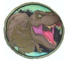 Jurassic World - Dekokissen T-Rex